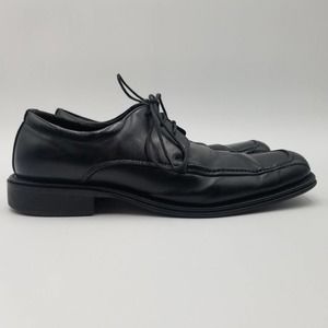 Robert David Black‎ Leather Oxford Dress Shoe's Lace Up Men's Size 10.5